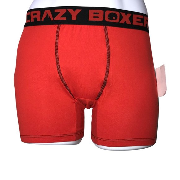 NWT Crazy Boxer 2 Pack Funny Santa Flamingo Christmas Holiday Underwear Men's S - Picture 6 of 10